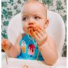 image:imageNuby On The Go Silicone 3D Bib with Scoop to Catch MessIce Cream