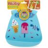 image:imageNuby On The Go Silicone 3D Bib with Scoop to Catch MessIce Cream