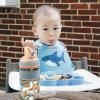 image:imageNuby On The Go Silicone 3D Bib with Scoop to Catch MessShark