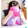 image:imageNuby On The Go Silicone 3D Bib with Scoop to Catch MessUnicorn