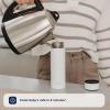 image:imageNuby RapidCool Portable Baby Bottle Maker  with Milk Powder Dispenser and Digital Lid  Ideal for Travel Bottles and Night Feeds  Stainless Steel