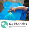 image:imageNuby Sure Grip Miracle Frog Mat with Food Pouch  Toddler Suction Plate  6 Months  AquaBlue