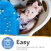 image:imageNuby Sure Grip Miracle Frog Mat with Food Pouch  Toddler Suction Plate  6 Months  AquaBlue