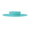 image:imageNuby Sure Grip Silicone Feeding Bowl  Toddler Suction Plate  6 Months  GreenAqua