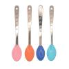 image:imageNuby 2in1 Hot Safe Feeding Spoons  4Pack Baby Spoons for Safe Feeding  4 Months