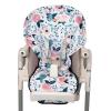 image:imageNuby Baby High Chair Cover  Protects from Spills and Crumbs  Water Resistant for Easy Cleanup  Brush Strokes PrintFloral Print