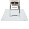 image:imageNuby High Chair Waterproof Floor Mat  50 Clear Circle Kitchen Mat  Protects Floor from Spills and MessesSquare