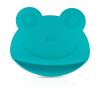 image:imageNuby Sure Grip Miracle Frog Mat with Food Pouch  Toddler Suction Plate  6 Months  AquaAqua