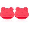 image:imageNuby Sure Grip Miracle Frog Mat with Food Pouch  Toddler Suction Plate  6 Months  AquaCoral