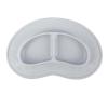 image:imageNuby Sure Grip Miracle Mat 2Section Plate  Toddler Suction Plate  6 Months  Gray
