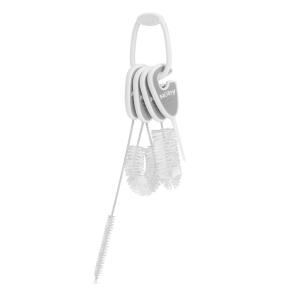 image:imageNuby Bottle and Cup All Around Cleaning Brush Set Cleans Straw Spout Nipple Lids and Hard to Reach Areas