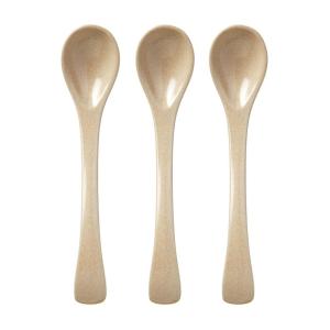 image:imageNuby EcoFriendly Natural Rice Husk 3 Piece Spoon Set 3 Pack 6 Months Fully Compostable and BiodegrableRegular