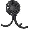 image:imageNuby 3Speed Stroller Fan with Adjustable Legs  Stroller Accessories  Summer Travel Essentials  Ideal for Car Seats and Play Yards  Black