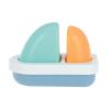image:imageNuby Bath Essentials Set  Whale Tub Toy Caddy with NonSlip Tray Gentle Rinse Pail for TearFree Baths amp Stackable Boat Toy for Play Storage amp Easy Bath Time OrganizationBath Essentials Set