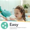 image:imageNuby Bathtub Safety Spout Guard  Compatible with Most Standard Faucets  Bath Toys  SharkDolphin