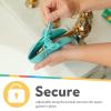 image:imageNuby Bathtub Safety Spout Guard  Compatible with Most Standard Faucets  Bath Toys  SharkDolphin