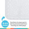 image:imageNuby Cushioned Bath Mat for Babies and Toddlers  NonSlip Shower and Bathtub Mat with Suction Cups  WhiteWhite