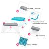 image:imageNuby Step Up Stool AquaGray
