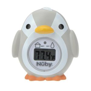 image:imageNuby Bath and Room Digital Thermometer  Baby Thermometer for Safe and Cozy Bath and Room Temperatures  Penguin