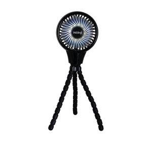 image:imageNuby Oscillating Stroller Fan with Adjustable Legs  3Speed Portable Fan for Car Seats and Play Yards  Stroller Accessories  Summer Travel Essentials  BlackBlack