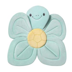 image:imageNuby Turtle Baby Bath Cushion for Bathtub or Sink Soft and Easy to Dry Fabric 06 Months Turquoise1 Count Pack of 1