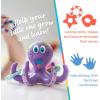 image:imageNuby Floating Octopus with 3 Hoopla Rings  Baby amp Toddler Bath Toy  No Hole Design Keeps Moisture Out  Fine Motor Skills  18 Months  Great Baby Pool ToysFloating Octopus with Hoopla Rings
