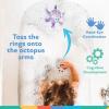 image:imageNuby Floating Octopus with 3 Hoopla Rings  Baby amp Toddler Bath Toy  No Hole Design Keeps Moisture Out  Fine Motor Skills  18 Months  Great Baby Pool ToysFloating Octopus with Hoopla Rings