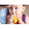 image:imageNuby NanaNubs Banana Massaging Toothbrush  Baby Teething Toy  3 Months  PinkYellow