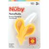 image:imageNuby NanaNubs Banana Massaging Toothbrush  Baby Teething Toy  3 Months  PinkYellow