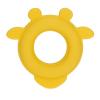 image:imageNuby Natural Wood Teether with Soft Silicone Minimalist Design Easy to Clean Giraffe Yellow