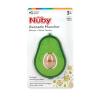 image:imageNuby Silicone Avocado Teether with Spinning Wood Seed 3 Months
