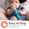 image:imageNuby Tube Teether  2Pack Baby Teething Toy  3 Months  Elephant and GiraffeElephant  Giraffe