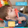 image:imageNuby Tube Teether  2Pack Baby Teething Toy  3 Months  Elephant and GiraffeLlama  Dinosaur