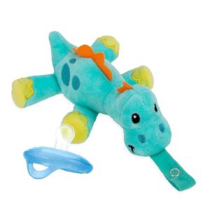 image:imageNuby Calming Natural Flex Snuggleez Pacifier with Plush Combo Set for Cuddling with Comfort Dino2 Piece Set Pack of 1