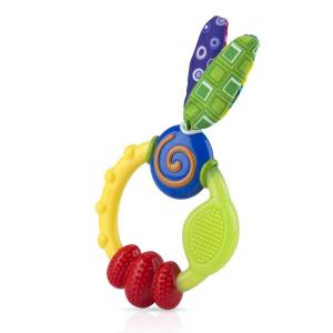 image:imageNuby Wacky Teething Ring Multicolor16 Pack