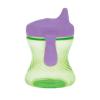 image:imageNuby 2Handle NoSpill Hard Spout Sippy Cup with Easy Grip  3Pack 7 oz  Baby Sippy Cup with Controlled Sipping for 6 Months  PinkPurpleGreenPinkAquaPurple