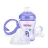 image:imageNuby 3 Piece Natural Touch 3 Stage Wide Neck Breast Size BottletoCup Girl9 Piece Set