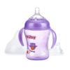 image:imageNuby 3 Piece Natural Touch 3 Stage Wide Neck Breast Size BottletoCup Girl9 Piece Set
