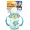 image:imageNuby 3 in 1 Baby Bottle to Training Sippy Cup  8 Oz Toddler Cups Spill Proof with Soft Spout Nipple amp Removable Grip Handles  Dishwasher Safe TealTeal