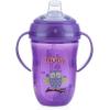 image:imageNuby 360 2 Handle Comfort Cup Boy 9 oz 2 packPink Flower and Purple Owl