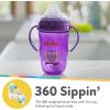 image:imageNuby 360 2 Handle Comfort Cup Boy 9 oz 2 packPink Flower and Purple Owl