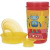 image:imageNuby 360 Degree Easy Sip 3D Grip Wonder Cup with Printed Silicone Sleeve Pirate 10 Oz10 Ounces