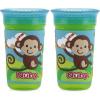 image:imageNuby 360 Degree Easy Sip 3D Grip Wonder Cup with Printed Silicone Sleeve Pirate 10 Oz10 Ounces Pack of 2
