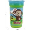 image:imageNuby 360 Degree Easy Sip 3D Grip Wonder Cup with Printed Silicone Sleeve Pirate 10 Oz10 Ounces Pack of 2