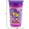 image:imageNuby 360 Degree Easy Sip 3D Grip Wonder Cup with Printed Silicone Sleeve Pirate 10 Oz10 Ounces Pack of 2