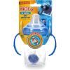 image:imageNuby 360 Grip N Sip 8oz Tritan Cup Weighted Straw with Hygienic Cover PinkBlue