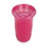 image:imageNuby 3Piece NoSpill Smart Edge 360 Cup with Touch Flo Easy Clean Silicone Rim 10 Oz Girl Color May Vary10 Ounces