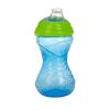 image:imageNuby ClikIt Soft Spout NoSpill Easy Grip Sippy Cup for Girls  3Pack 10 Oz  6 MonthsBlue  Green  Red  Aqua