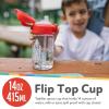 image:imageNuby Thirsty Kids FlipIt Blast Cup NoSpill Sippy Cup  14 Oz  18 Months14 Ounces
