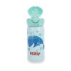 image:imageNuby Thirsty Kids No Spill FlipIt Active Stainless Steel Travel Cup or Water Bottle  14 Oz  18 Months  Mint Whale  Back to School Essentials1 Count Pack of 1